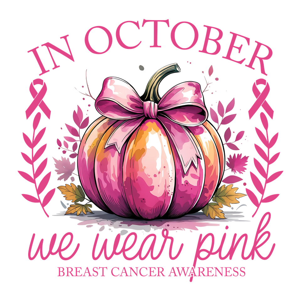 Seasons   fall in october we wear pink with pumpkin