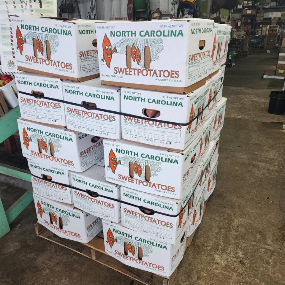 Sweet potatoe pallet