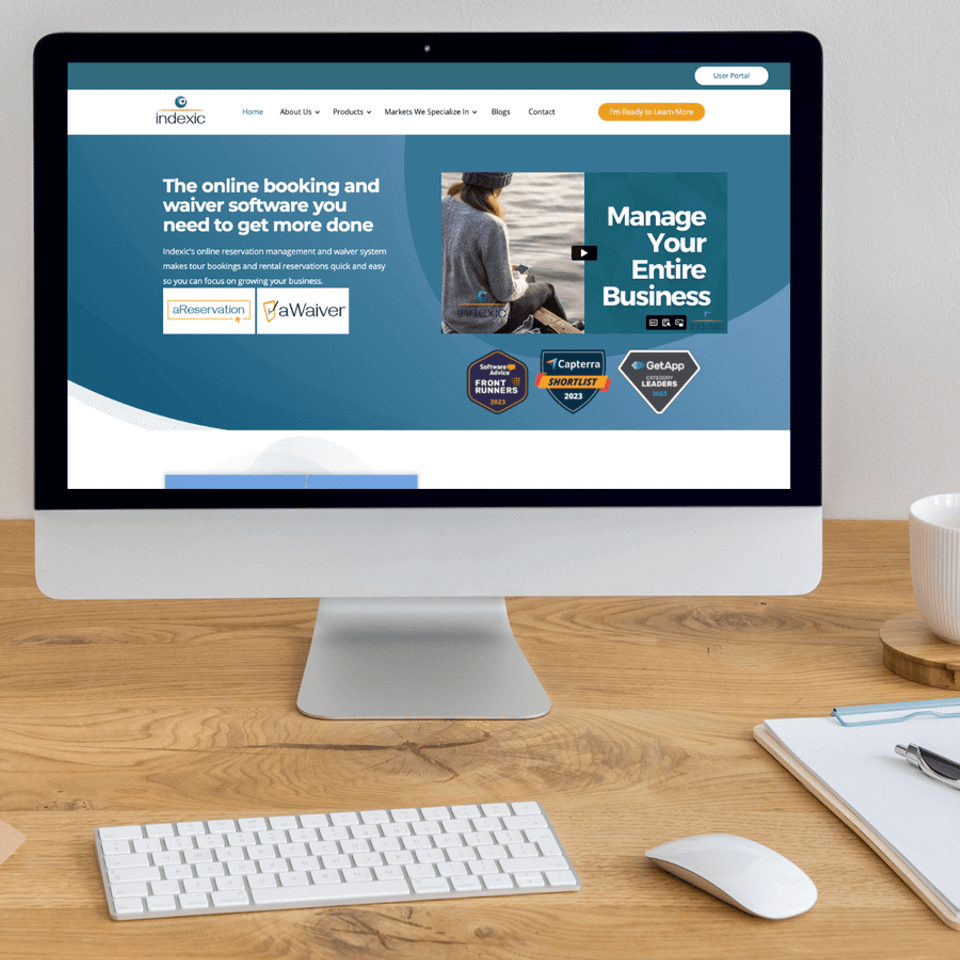 Saas web design