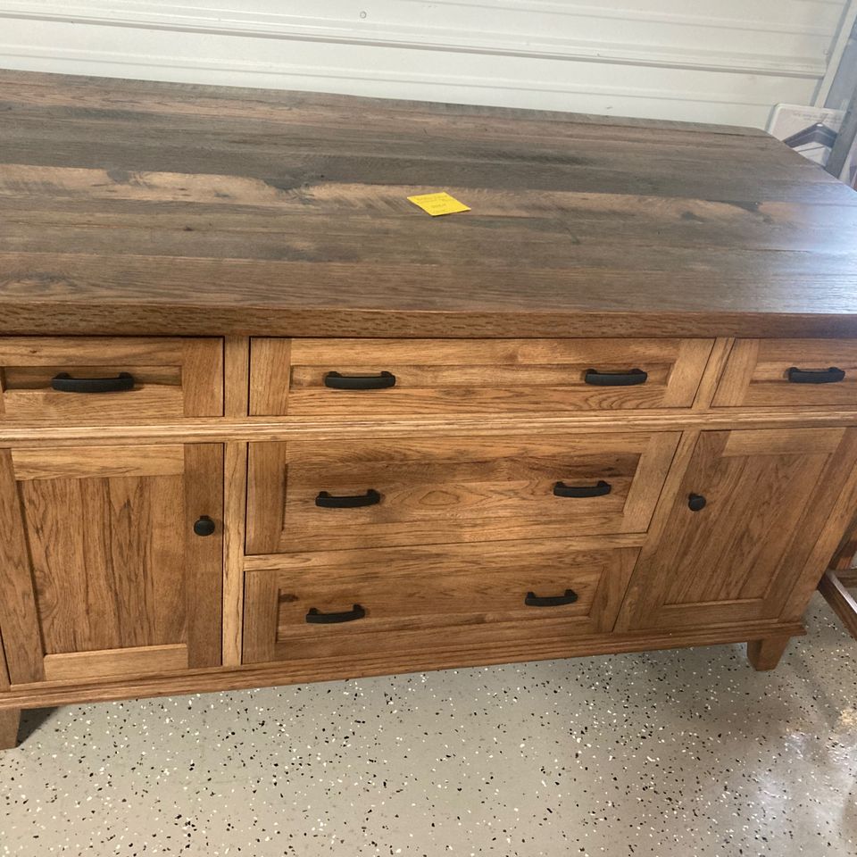 Bedroom 3 reclaimed wood dresser