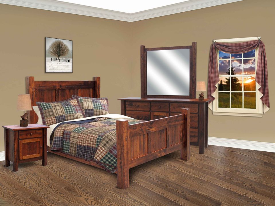 Kw bedroom layout rustic cabin creek