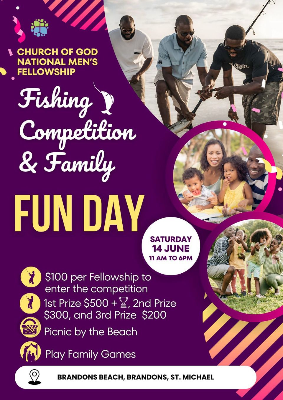 National men fishing competition   family fun day