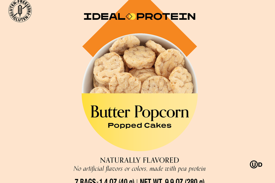Butter popcorn popped cakes box us