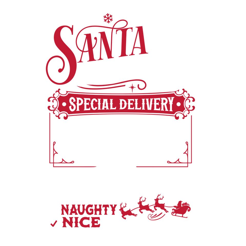 Bags   christmas santa sack santa express red 