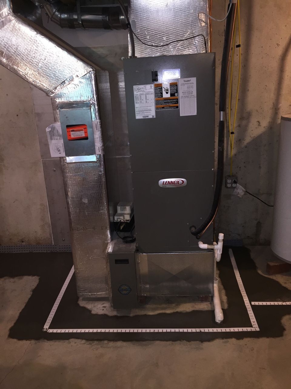 After drainage with sump pump 3