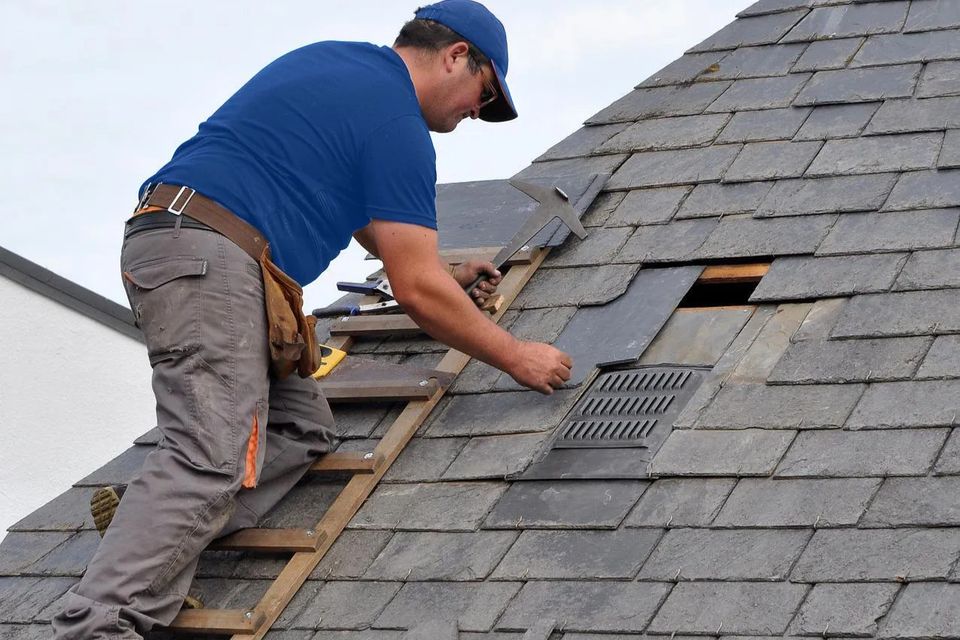 Emergency roof leak repair service in Chesapeake VA - storm damage and shingle repair Hampton Roads roofing contractor