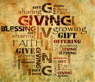 Giving wallpaper