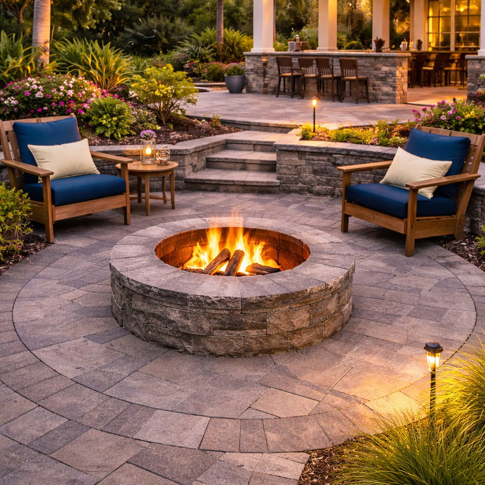 paver patio installation GOGREEN Outdoor Pros