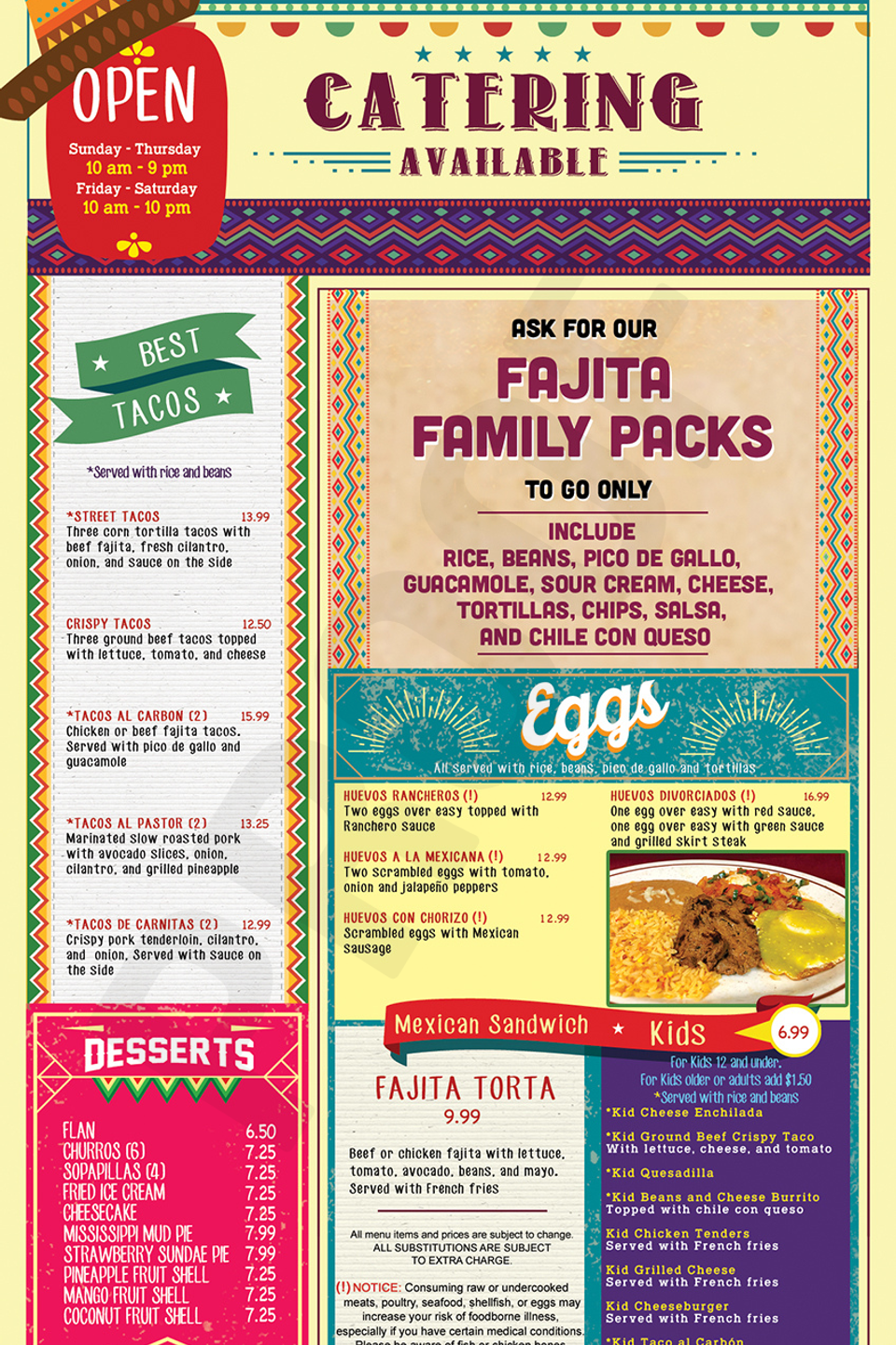 Proof4 page6 el ranchero dinner menu0125