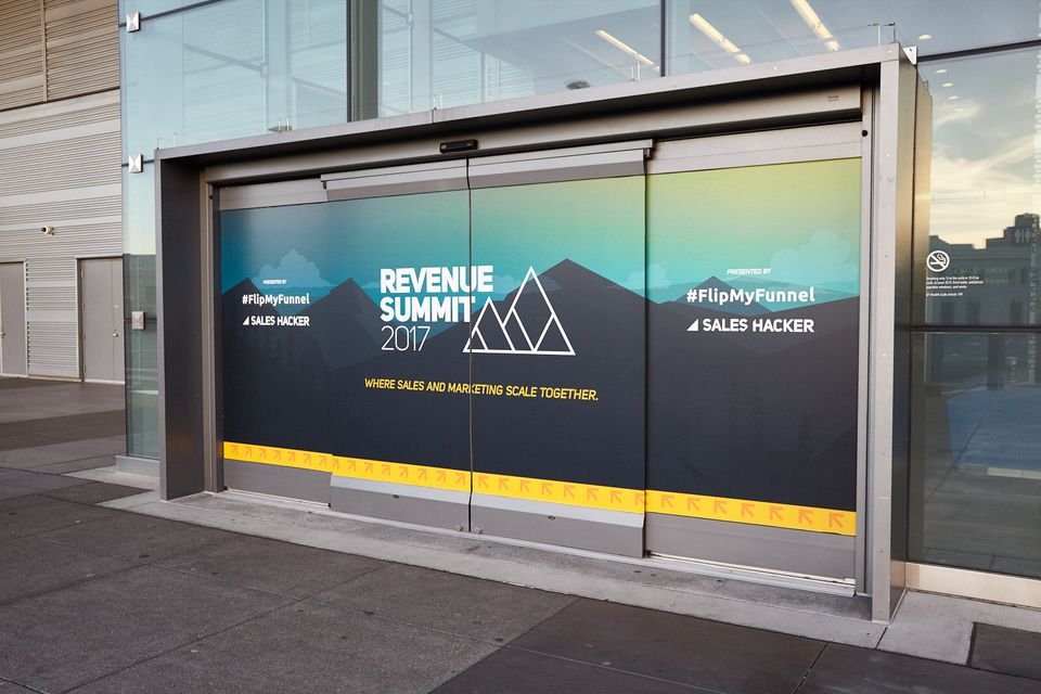 Tradeshow and conference signs 4