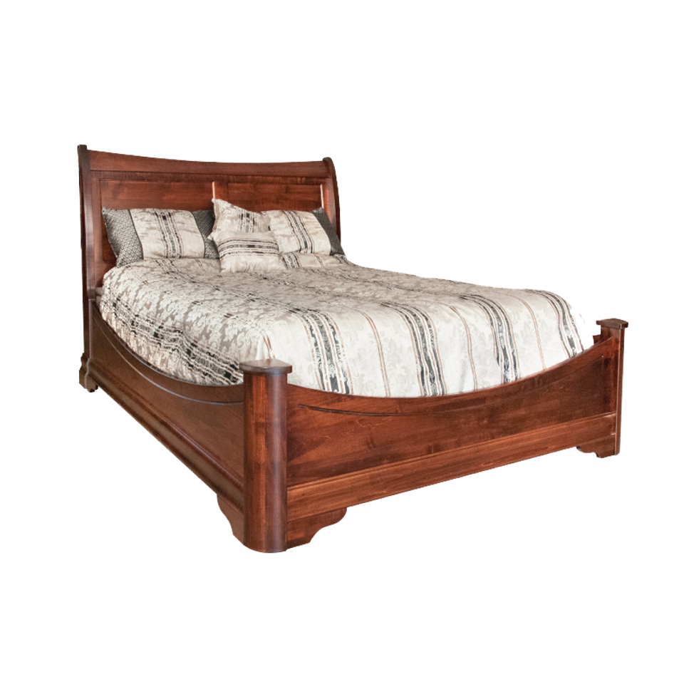 Aw wakefield bed with low footboard