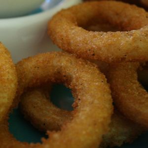 Breaded Onion Rings - The Dashboard Diner - Spencer, MA