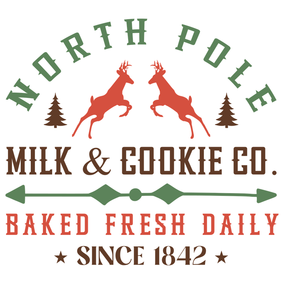 Seasons   christmas north pole milk and cookie co color