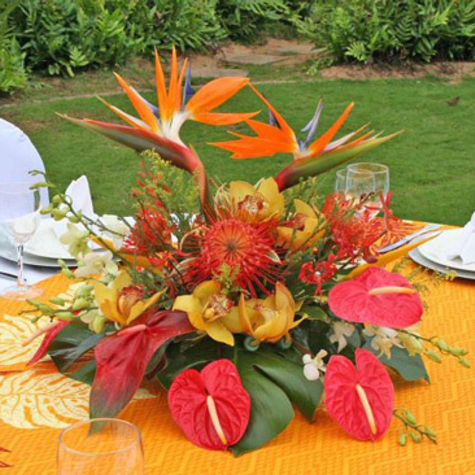 Maui events tropical flowers