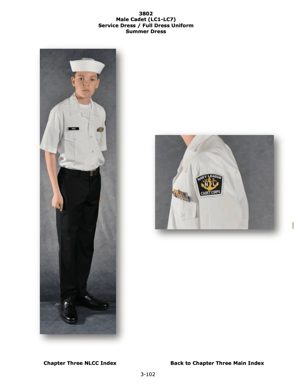 League male cadet dress whites salt pepper.png