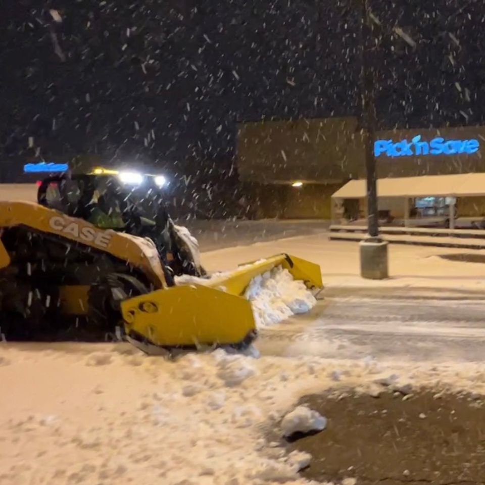 Commercial Snow Plowing Company Appleton Wisconsin