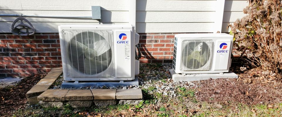 GREE Ductless HVAC system installed by AIr Dynamics Heating and AC Apex North Carolina