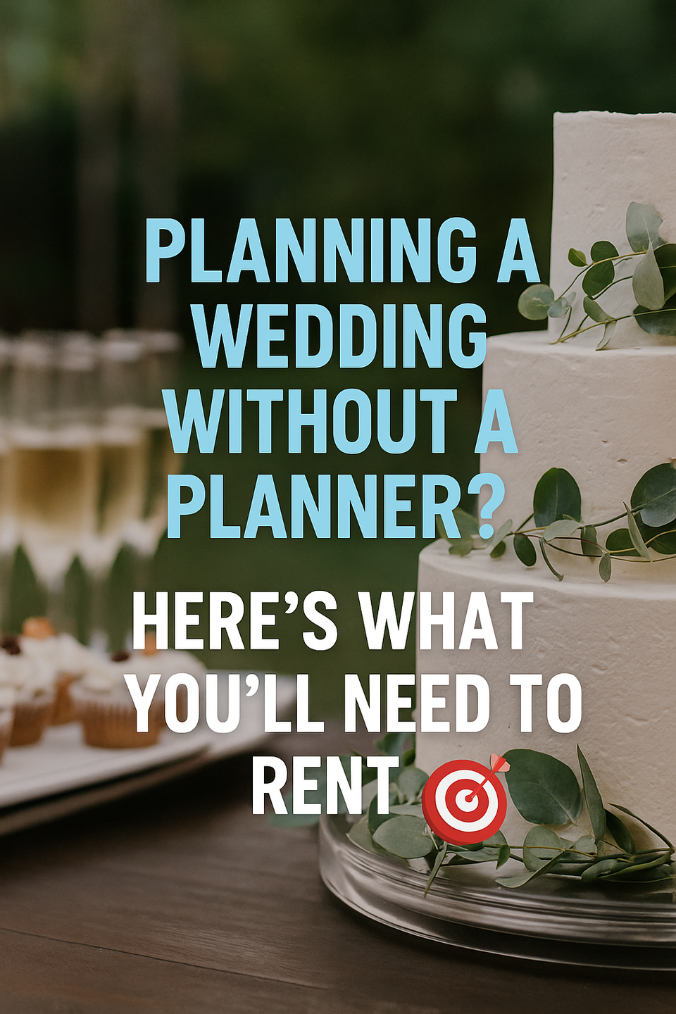 Planning a wedding without a planner  here’s what you’ll need to rent 🎯