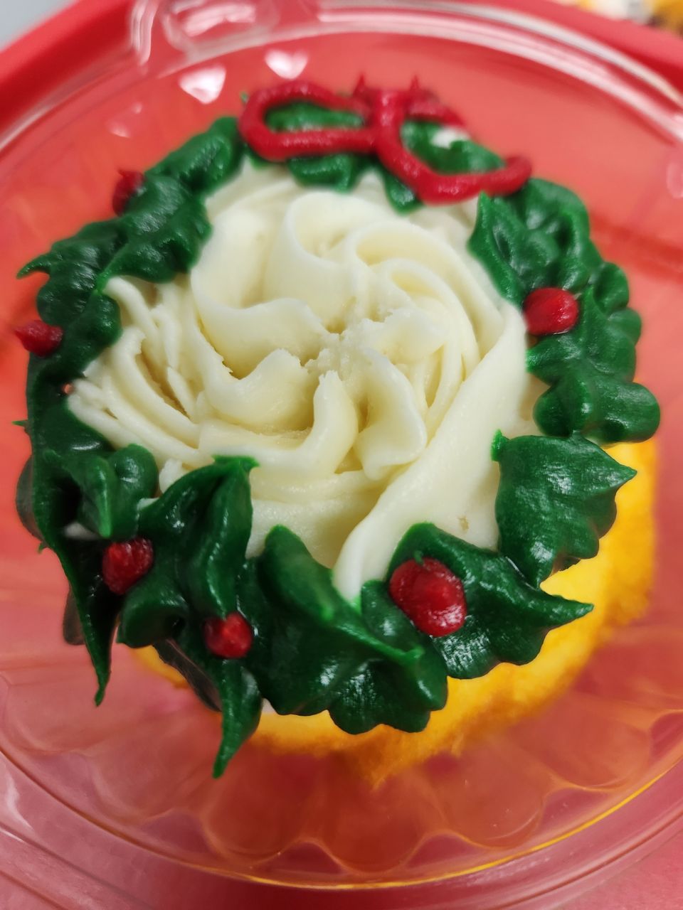 Christmas wreath babycake