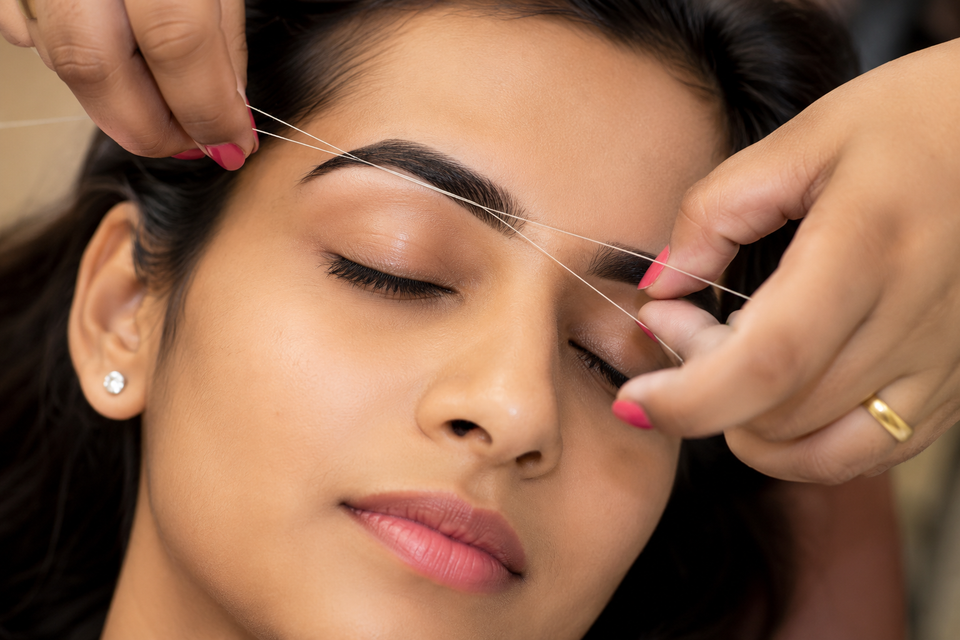 Girl  eye brow 