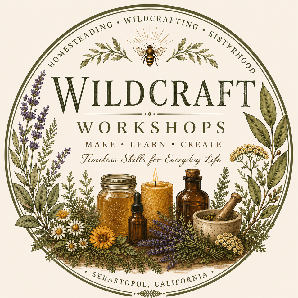 Wildcrafting workshop logo