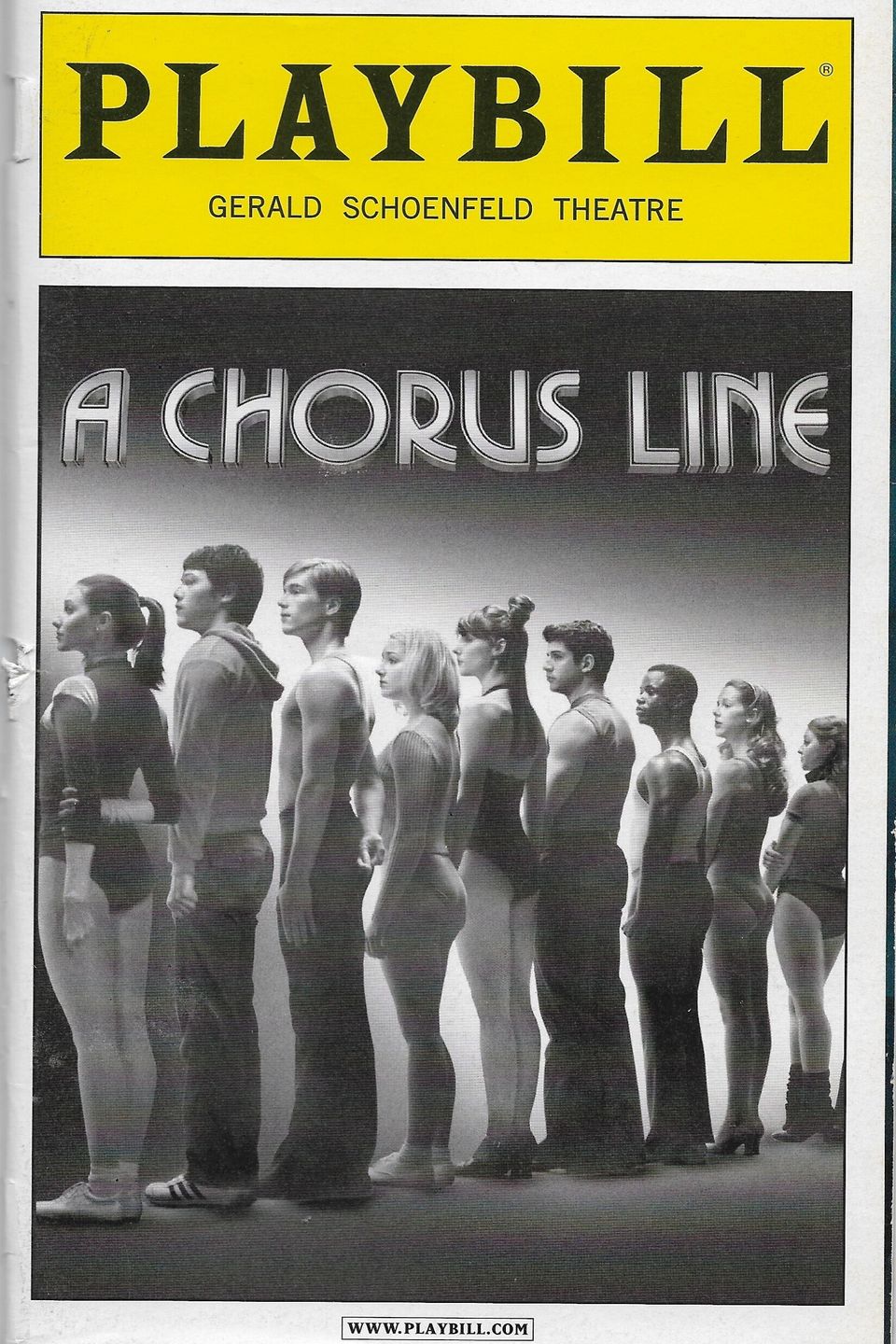 A chorus line