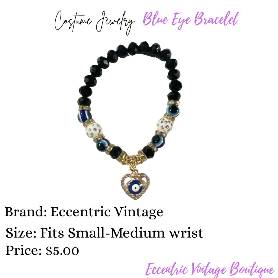 Blue eye bracelet