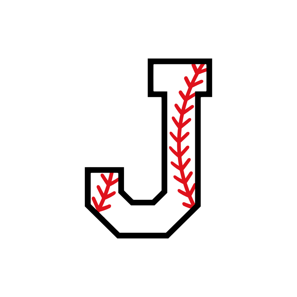 Sports   baseball letter j
