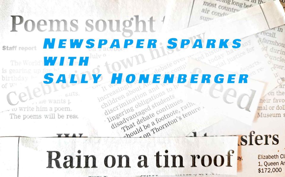 Newspaper sparks