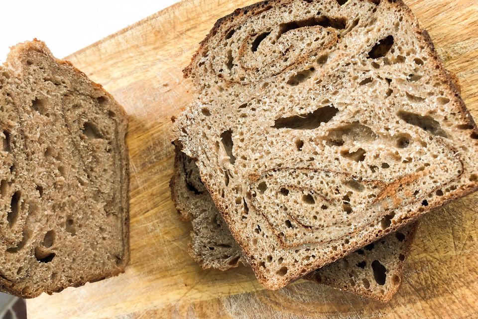 Honey cinnamon pan loaf 1