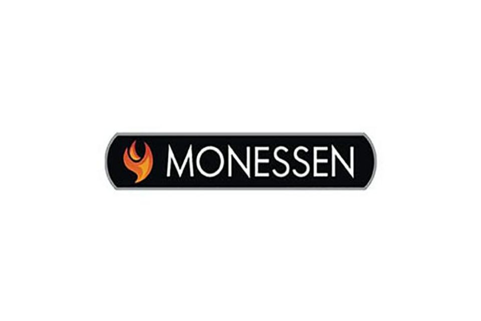 Monessen logo featuring a flame symbol, representing cutting-edge heating solutions