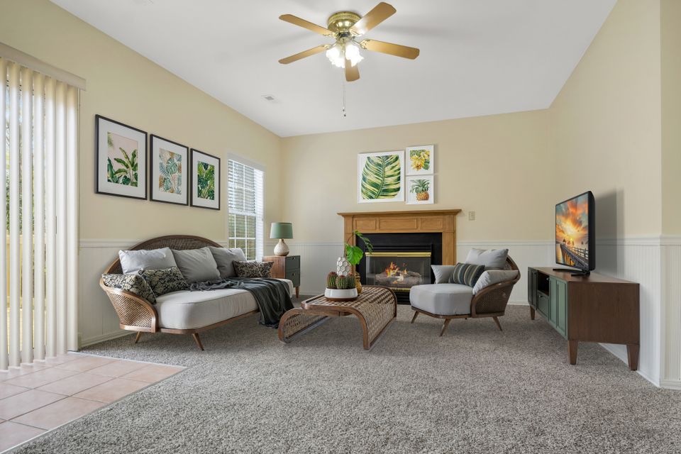 Family room  virtual staged copy