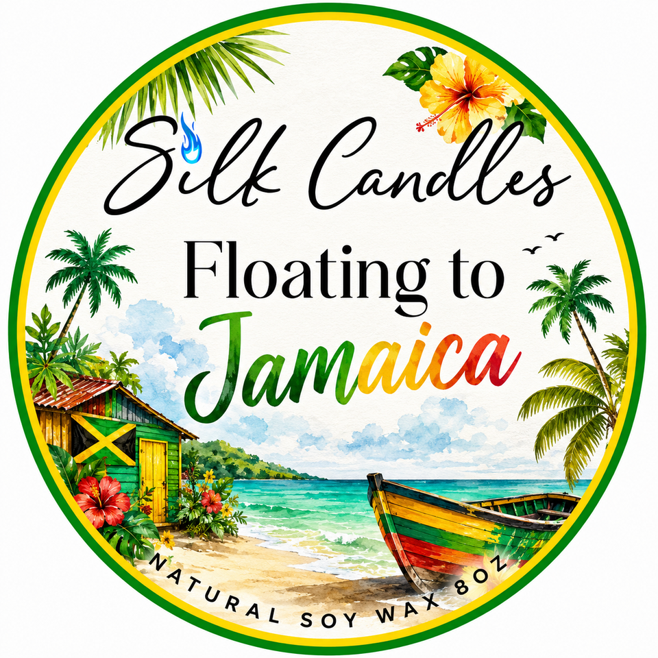Floating to jamaica color label soy