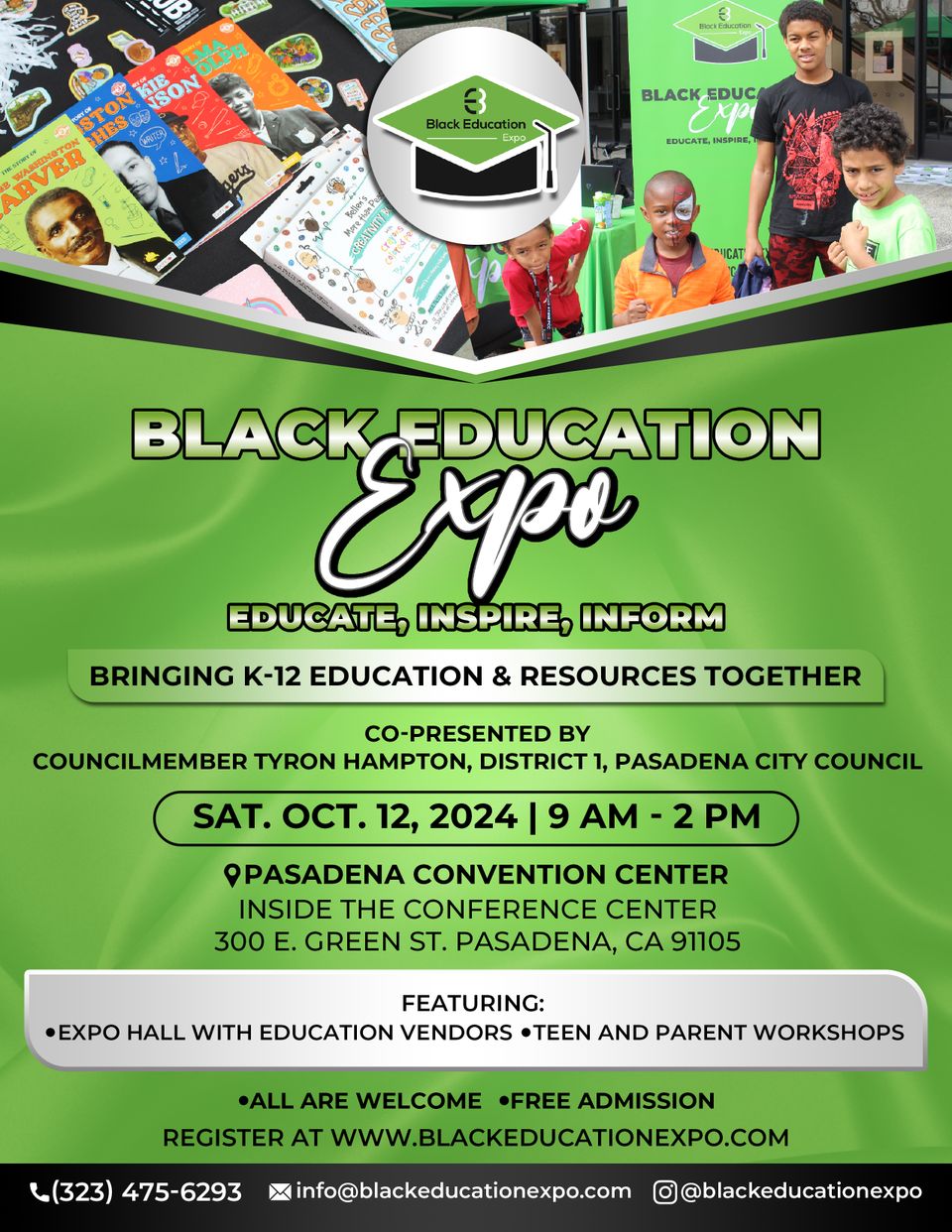 October 12 black education expo