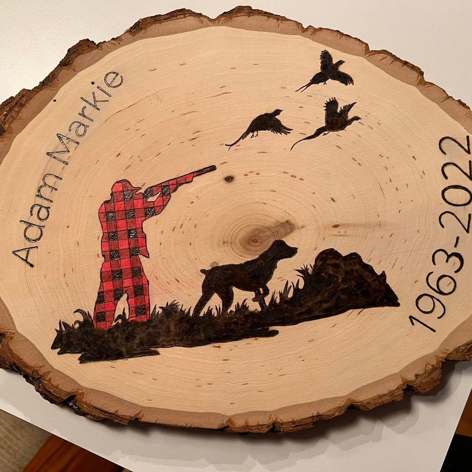 Wood burning hunting