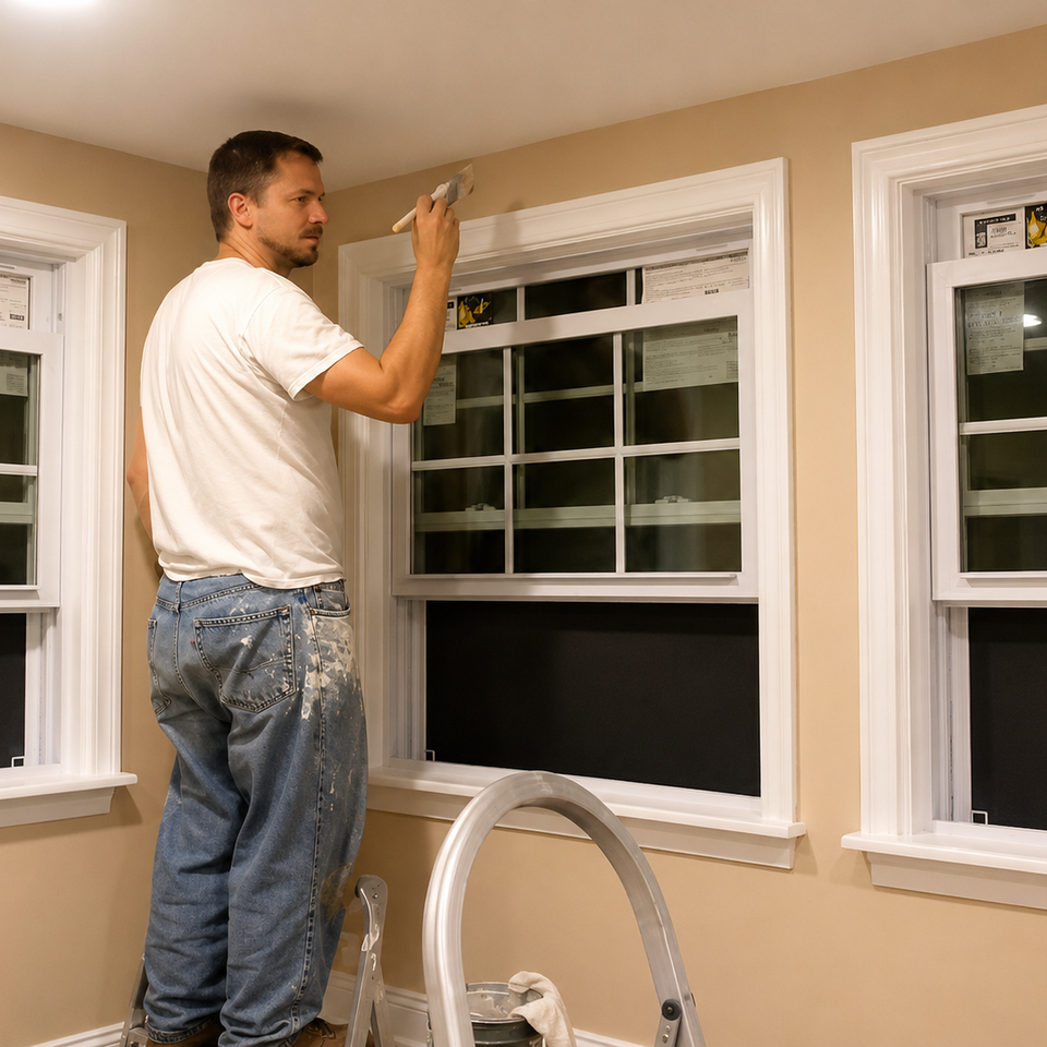 Virgil, owner of Simply Professional Painting in Parkesburg, Pennsylvania.