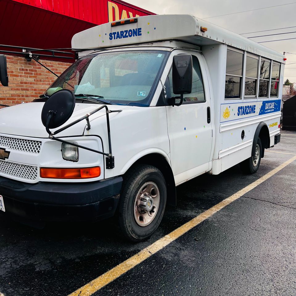 Starzone daycare and learning center bus