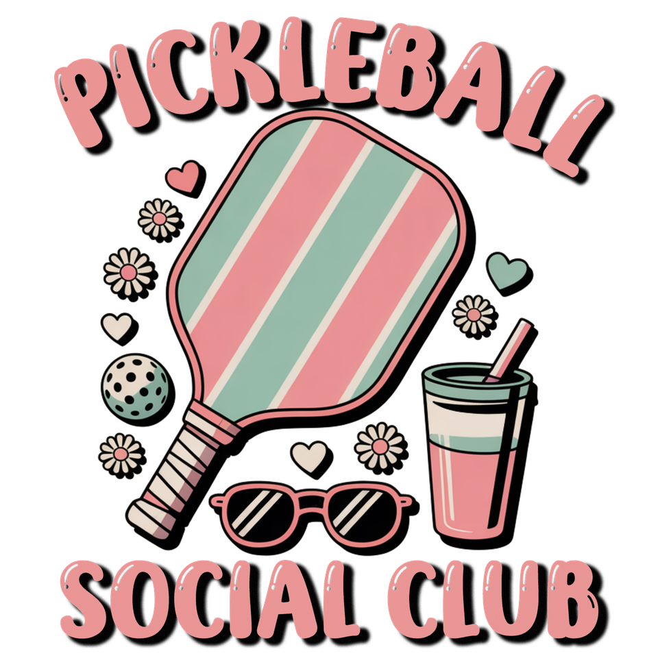 Sports   pickleball pickleball social club pink