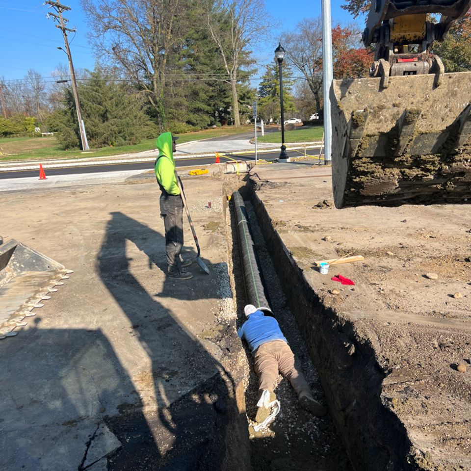 H s excavating  24