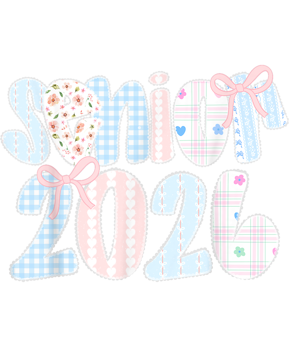 School   senior 2026 patchwork 2