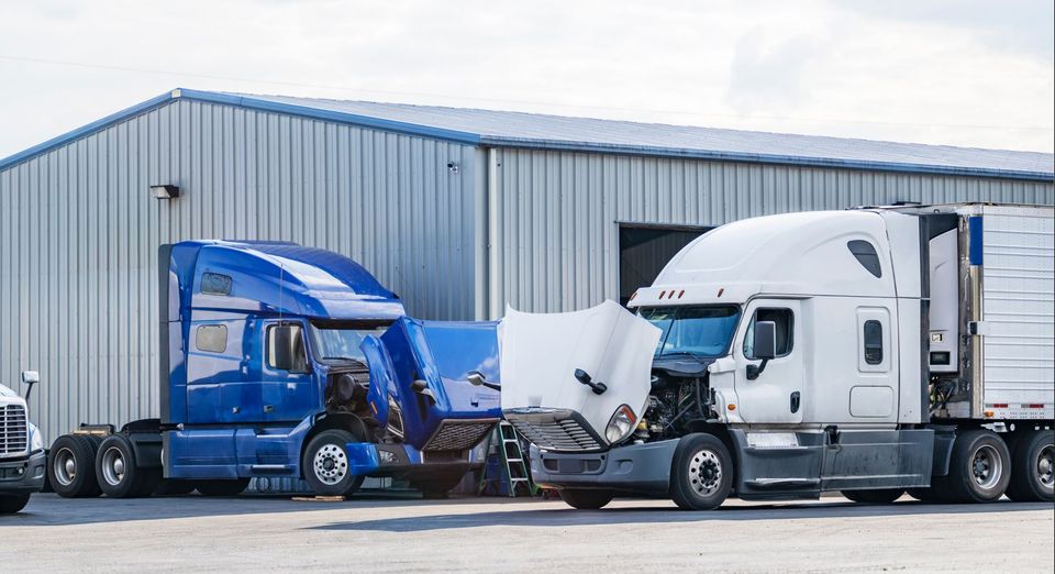Truck repair shop