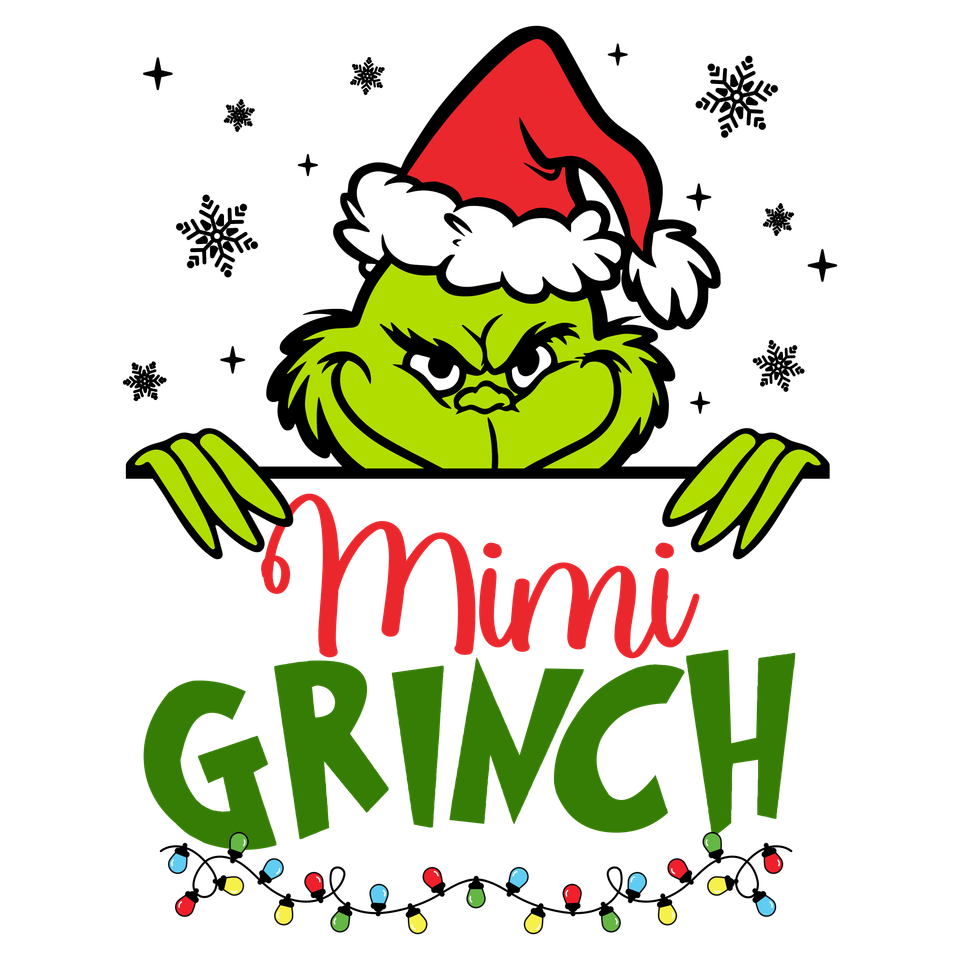 Seasons   christmas grinch mimi
