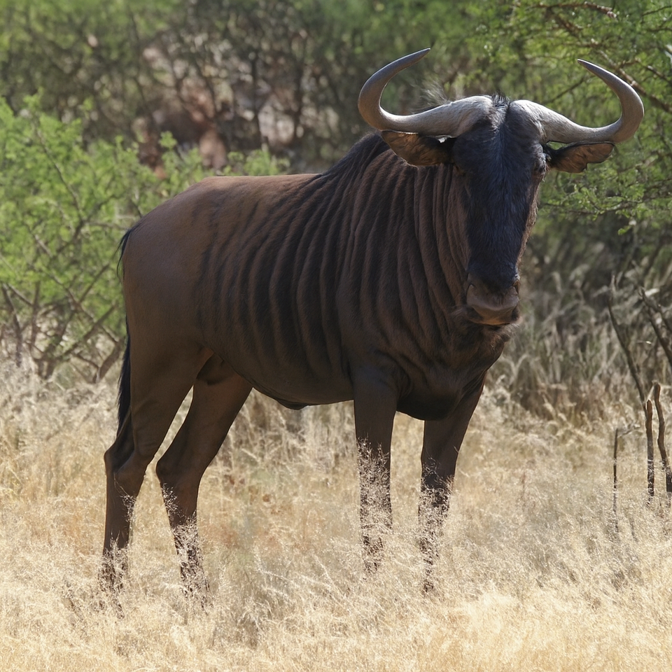 Wildebeest   blue