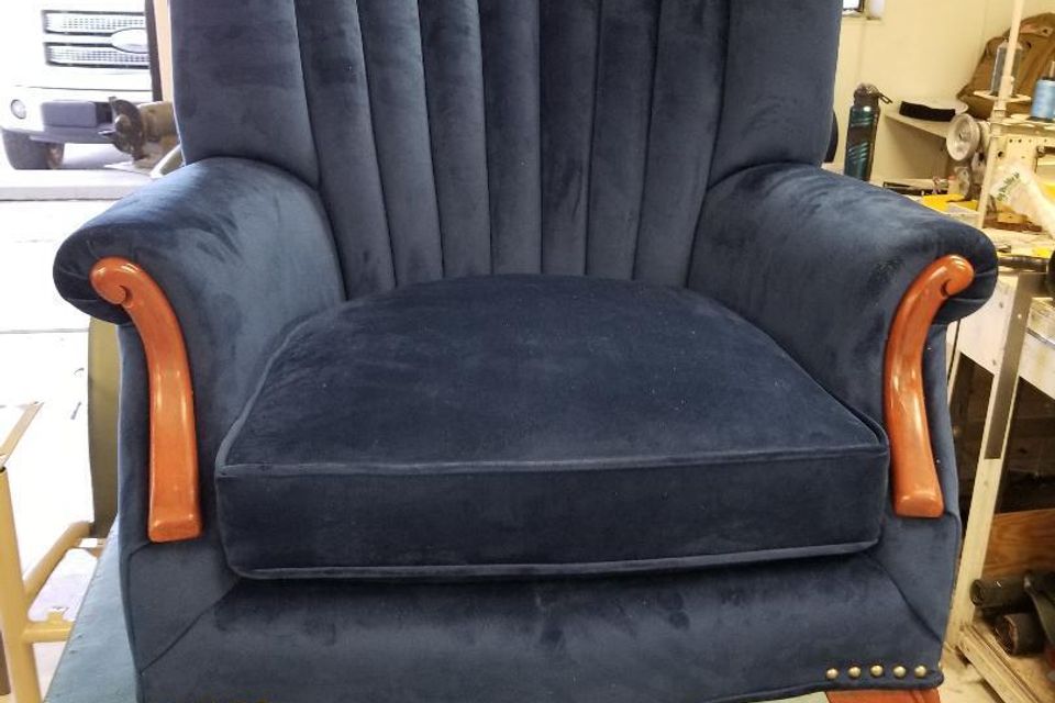 Blue chair