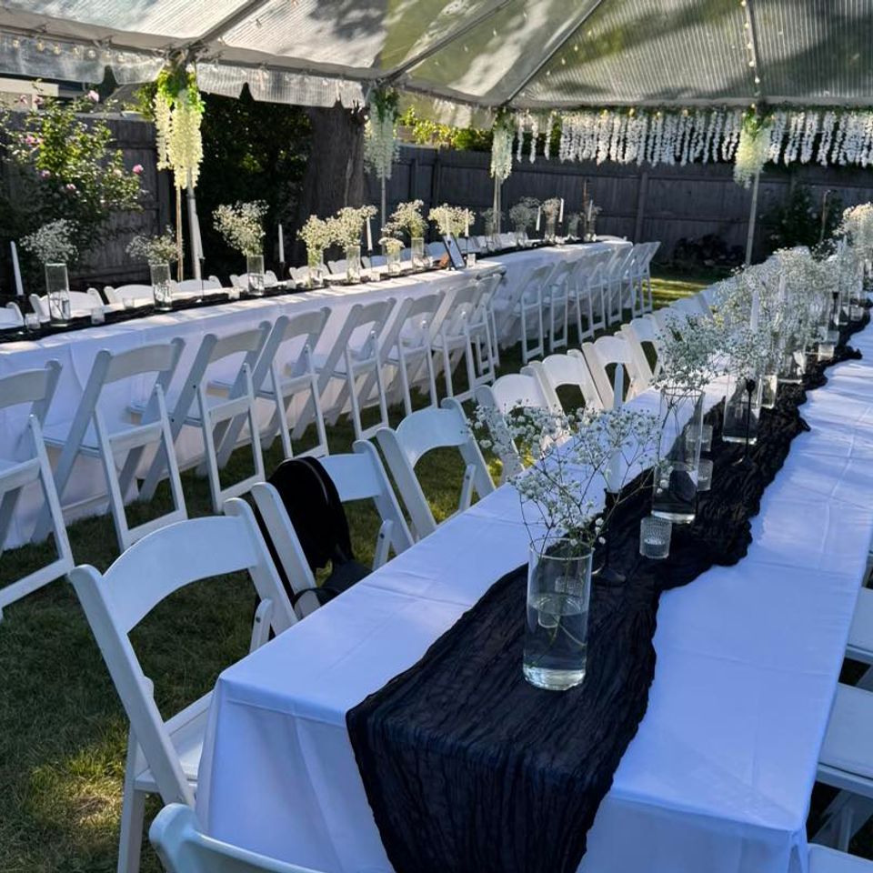 The Party Savers celebrating and serving Engagement Parties