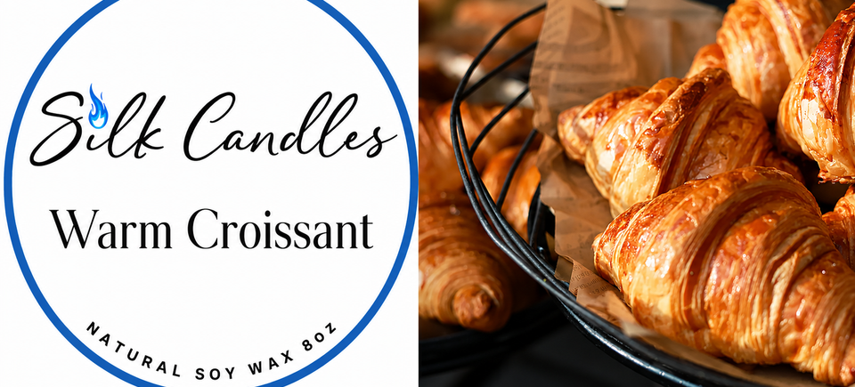 Warm croissant table card soy