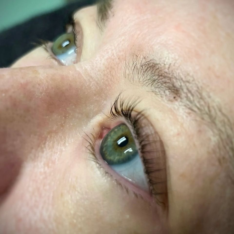 Brow lamination and lash lift services in the Tri-Cities TN