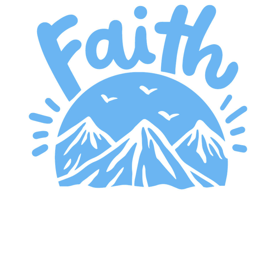 Faith   faith can move mountains blue