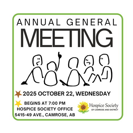 Hopsice society 2025 agm meeting post