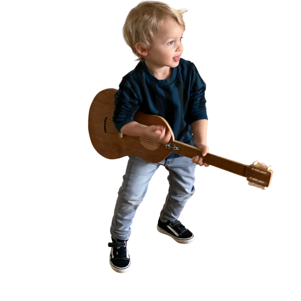 Boy with guitar